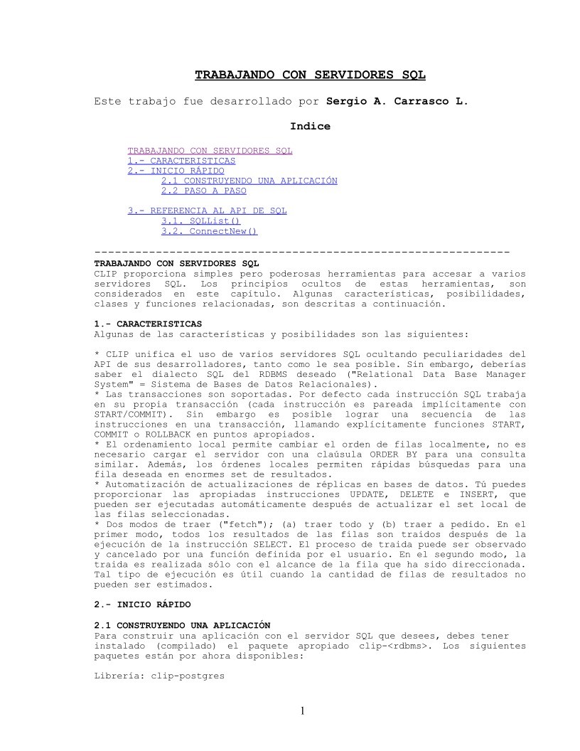 Imágen de pdf Trabajando con servidores SQL